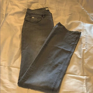 Christopher Blue grey high & straight jeans size 4